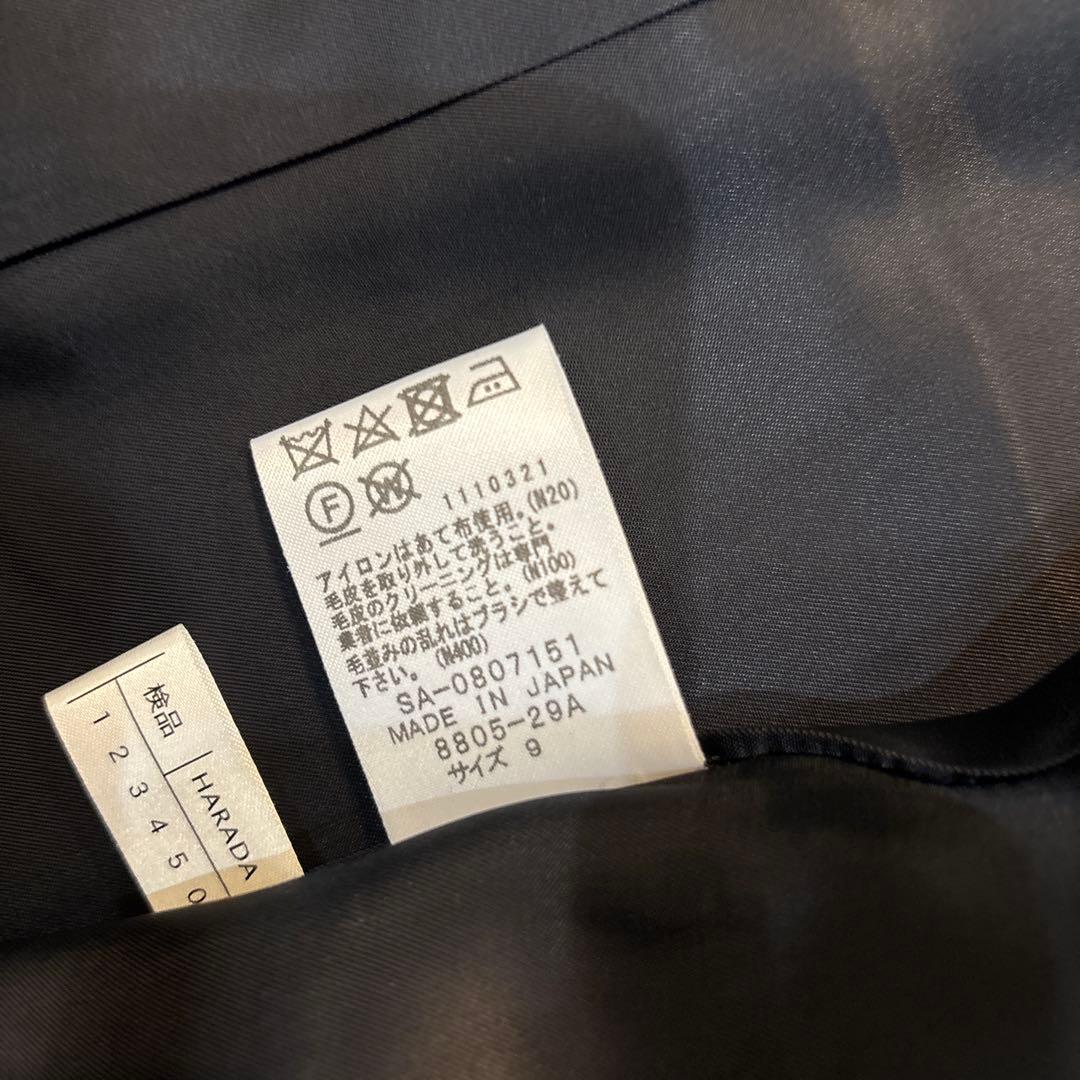 【美品】leilian レリアン　カシミヤ100 コート　ブラック