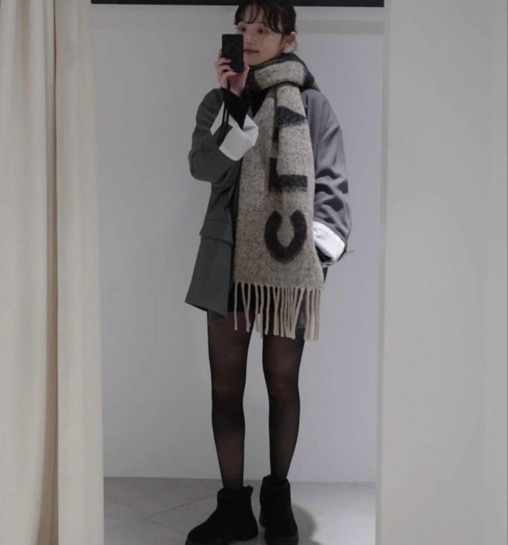 CLANE CLANE LOGO MUFFLERミックスFサイズ新品