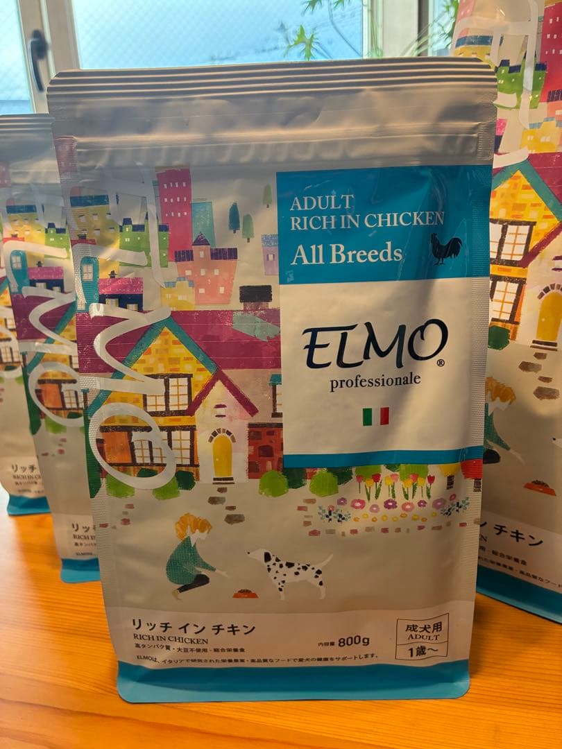 ELMO ドライフード リッチインチキン 800g・3kg