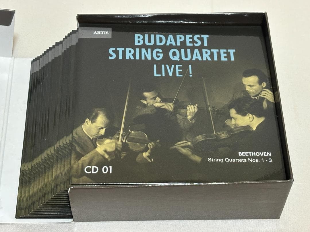 20CD◇ブダペスト弦楽四重奏団ボックス～アメリカ議会図書館ライヴ録音集