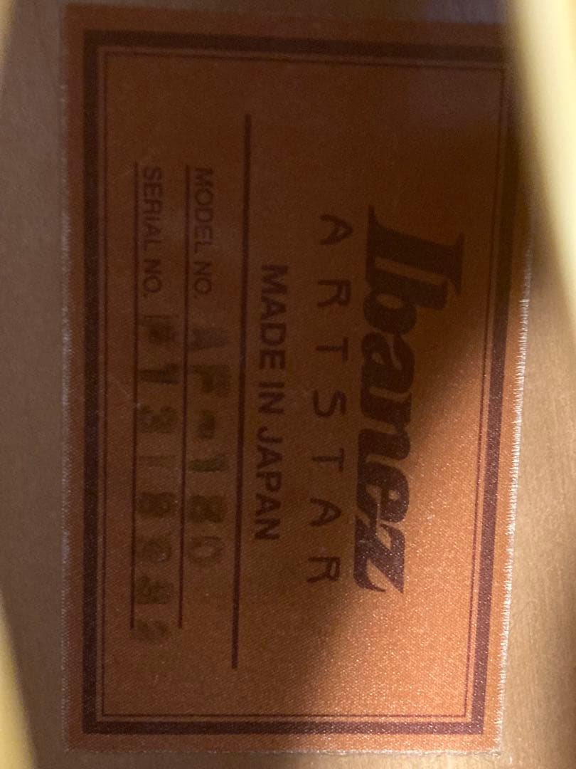Ibanez エレキギター AF180（2013）