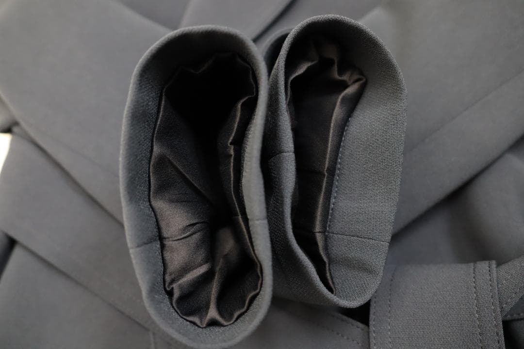 Theory 24AW Admiral Crepe トレンチコート ネイビー　P