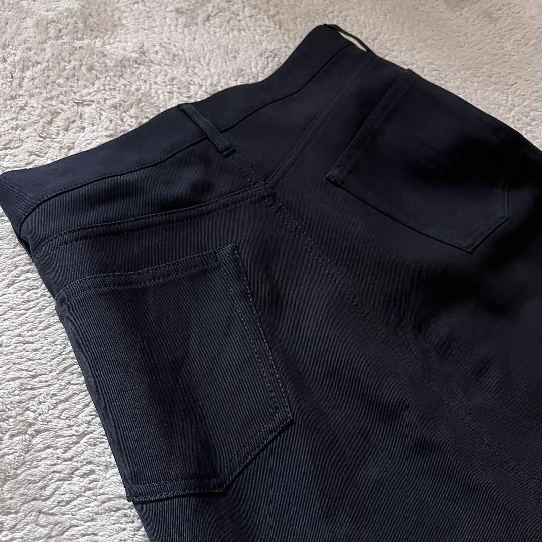 momomo　　ウール、ポリエステル　再構築　ロングスカート