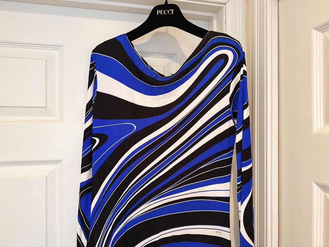 ★エミリオプッチ EMILIO PUCCI 長袖ワンピース 40★