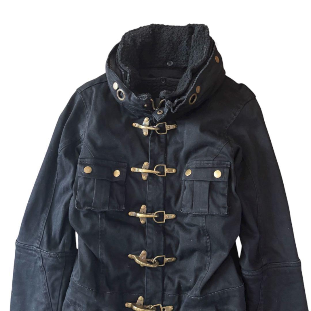 ジャケット・アウター archive grunge gimmick fireman coat BLK