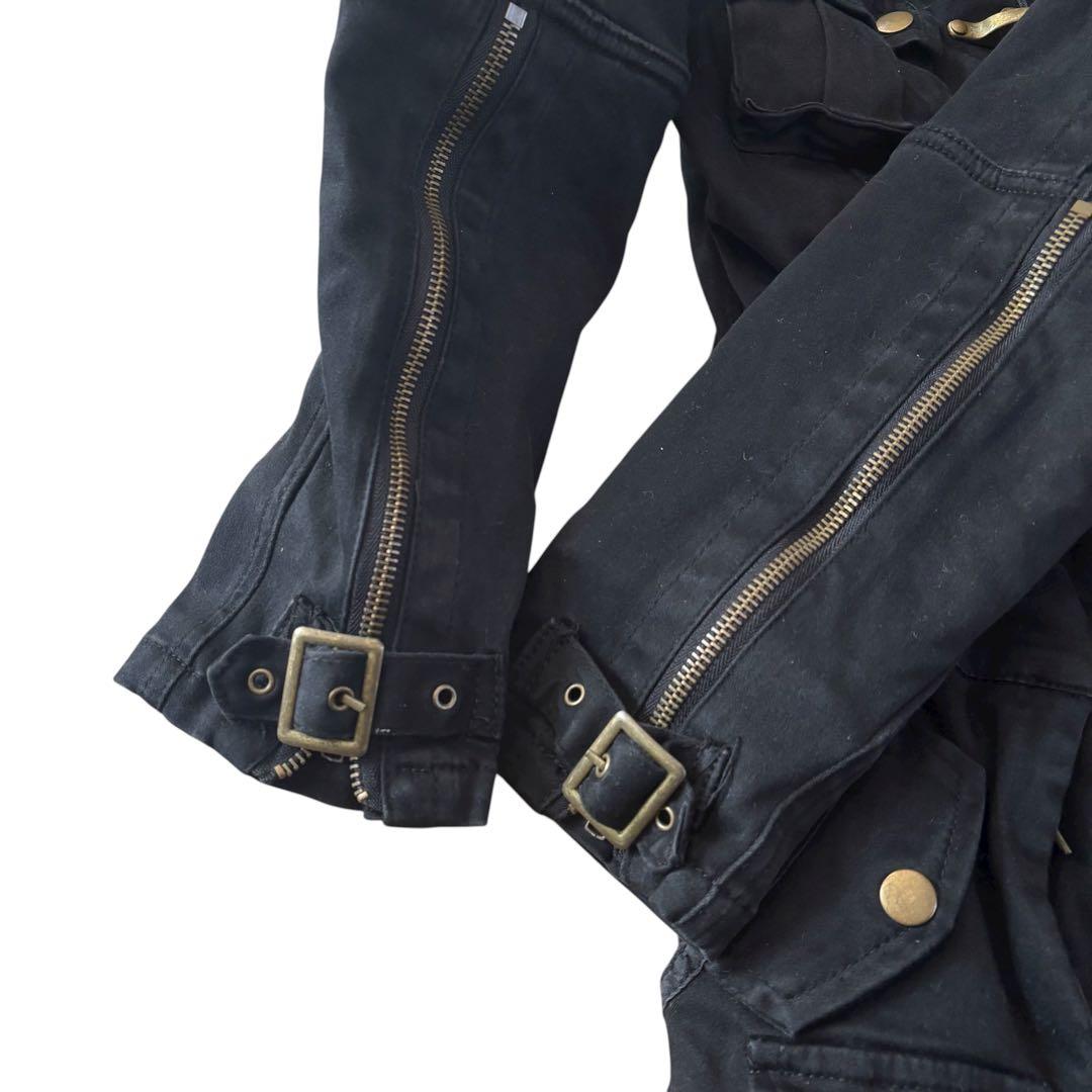 ジャケット・アウター archive grunge gimmick fireman coat BLK