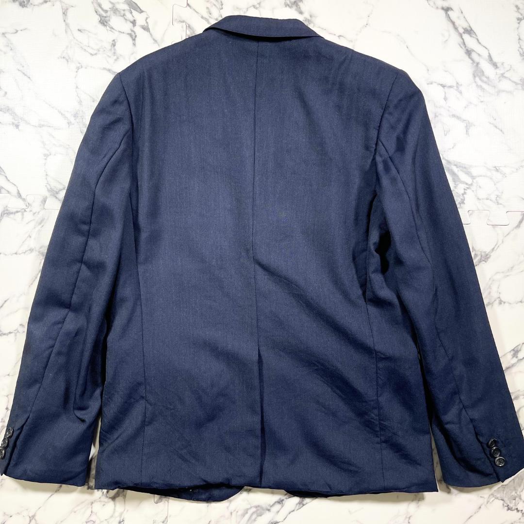 ✨裏地ドット柄✨Comme des Garçons テーラードジャケット紺 SM