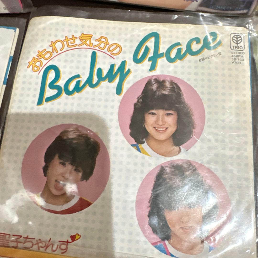80年代邦楽シングルレコードコレクション B級アイドル18枚