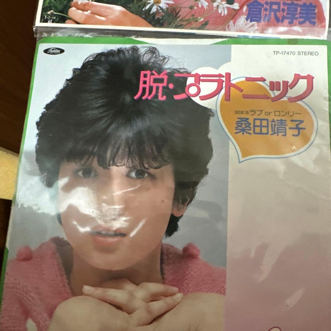 80年代邦楽シングルレコードコレクション B級アイドル18枚