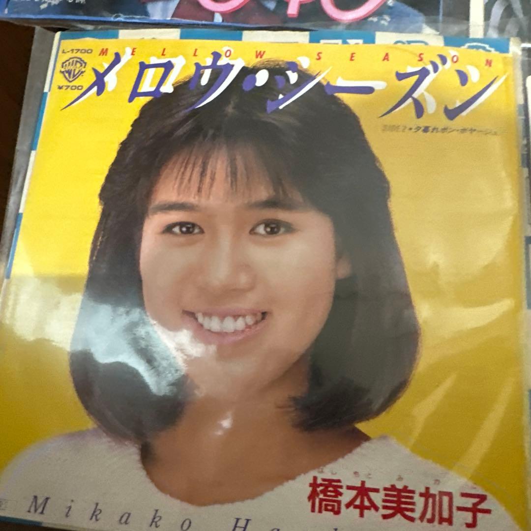 80年代邦楽シングルレコードコレクション B級アイドル18枚
