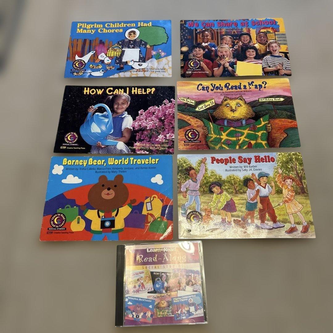 ＣＴＰ 旧版 Learn to Read Level 1〜3他　計84冊CD付