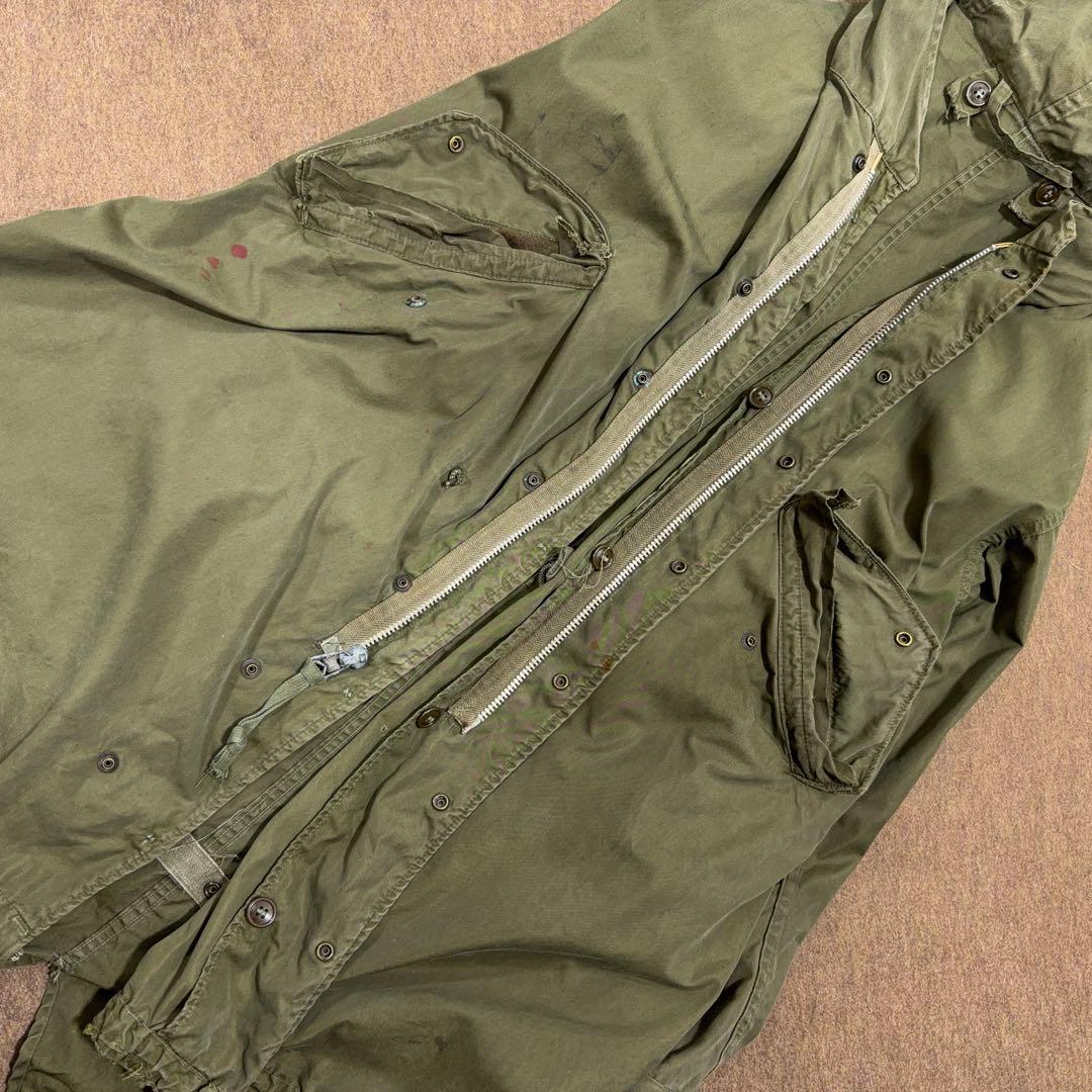 1950s アメリカ軍 M51 モッズコート 実物美品 パイルライナー付