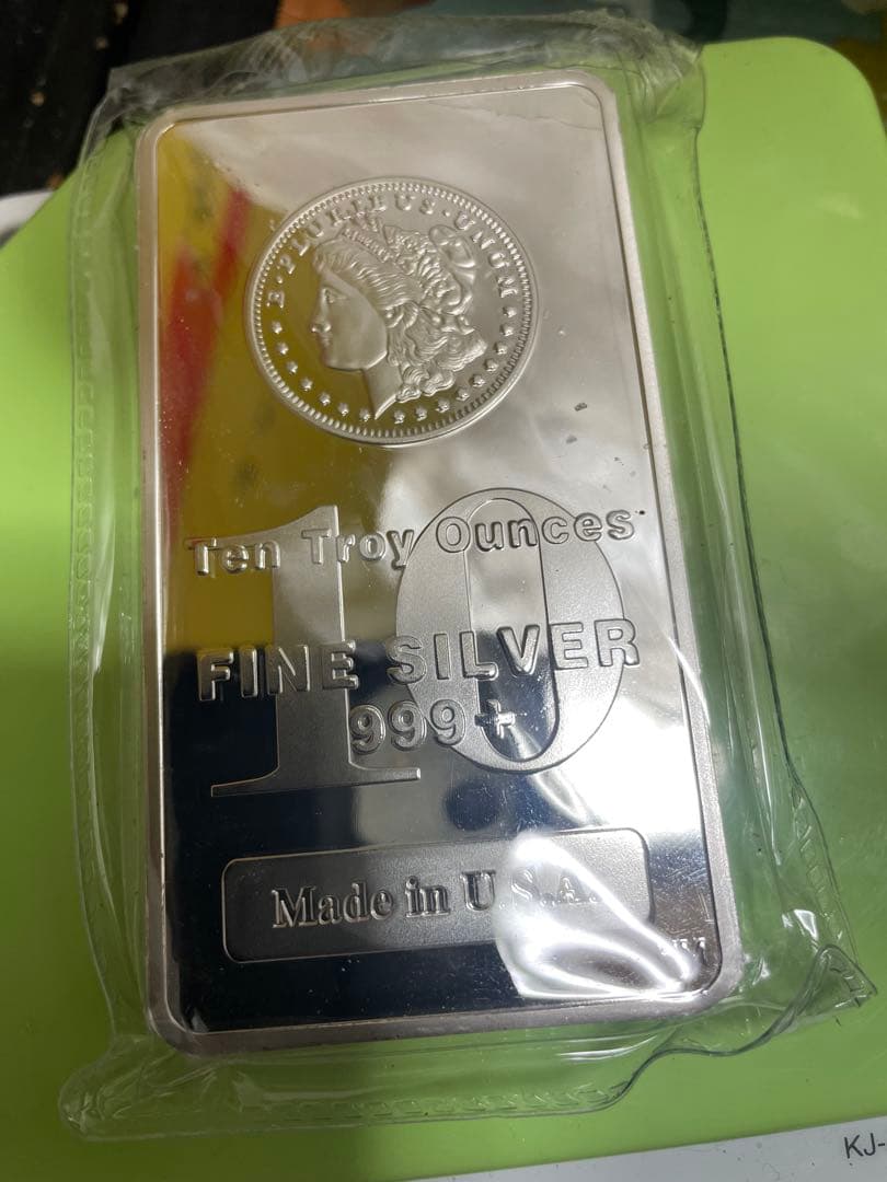 10トロイオンス ファインシルバー 銀バー