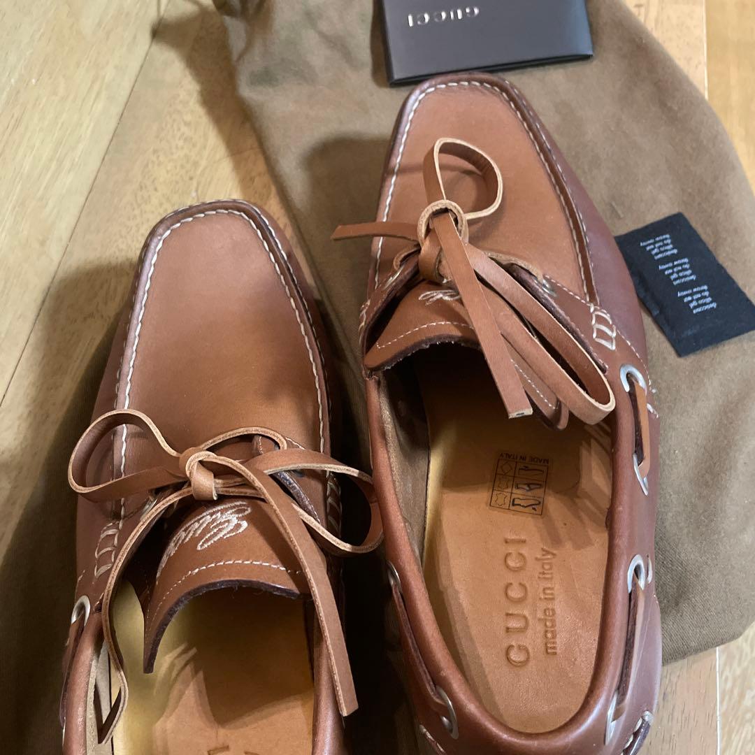 GUCCI モカシン　デッキシューズ