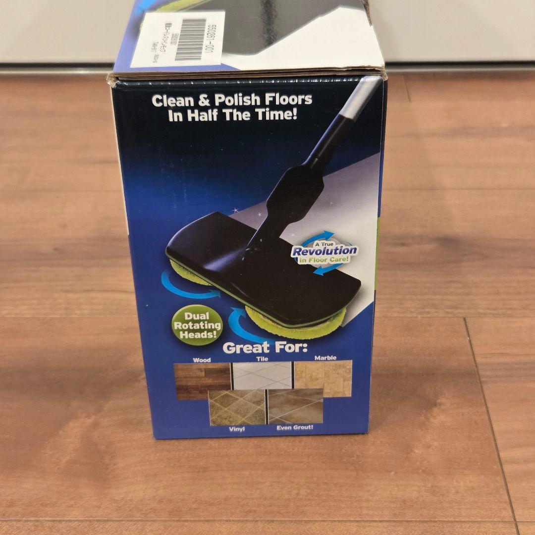 【美品】●送料込★タック フロア充電式コードレスツインモップ激安