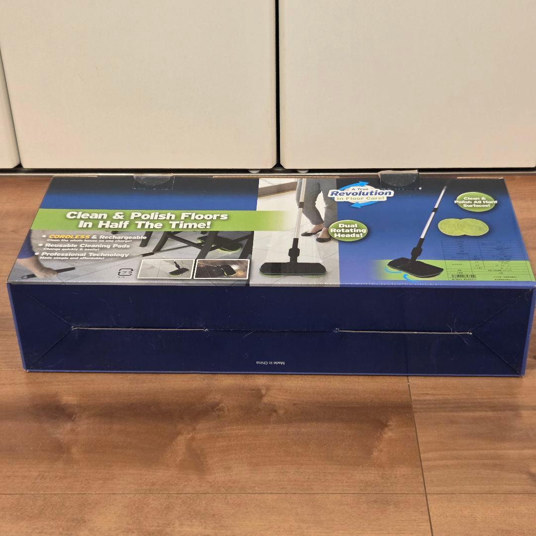 【美品】●送料込★タック フロア充電式コードレスツインモップ激安