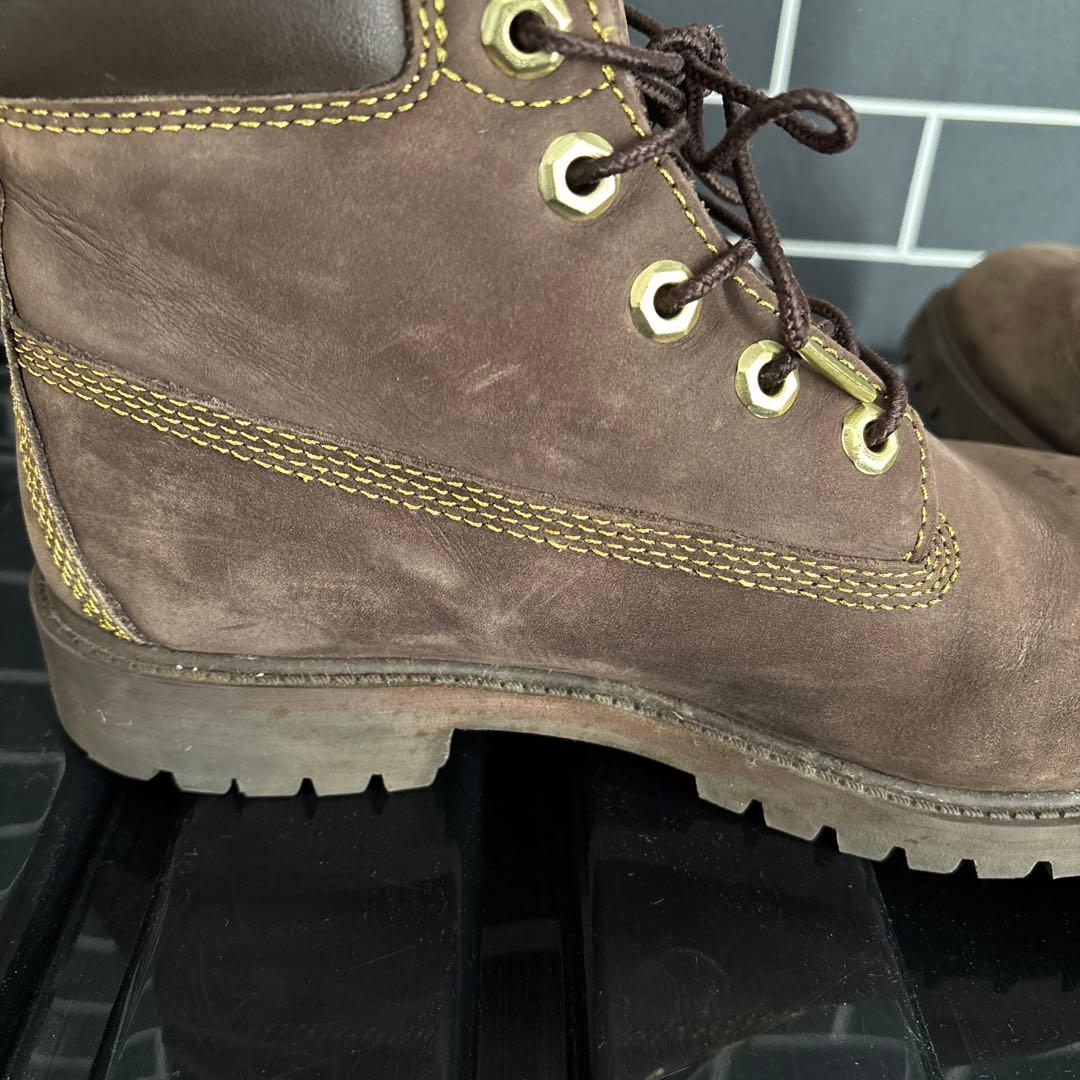 Timberland ブラウン ワークブーツ 23.5cm