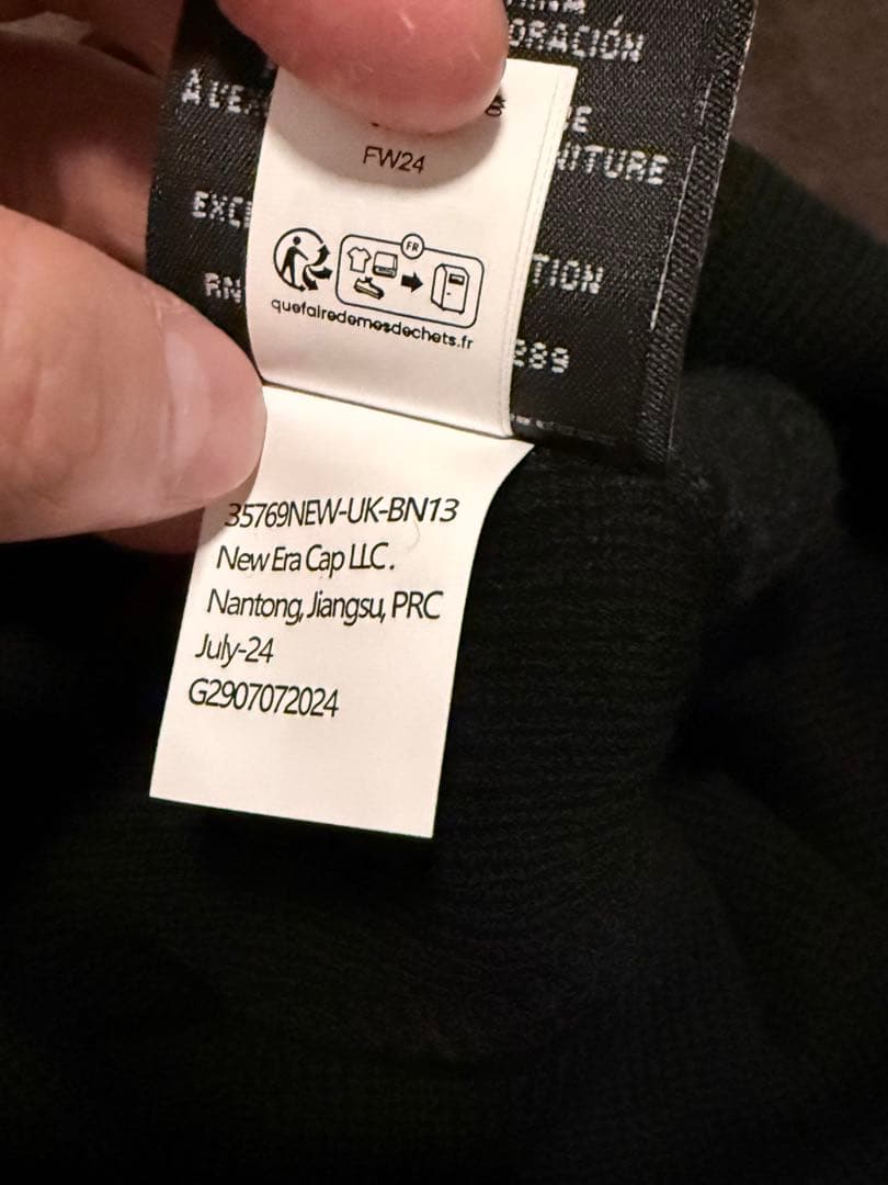 S*h様 Supreme x new era box logo beanie b
