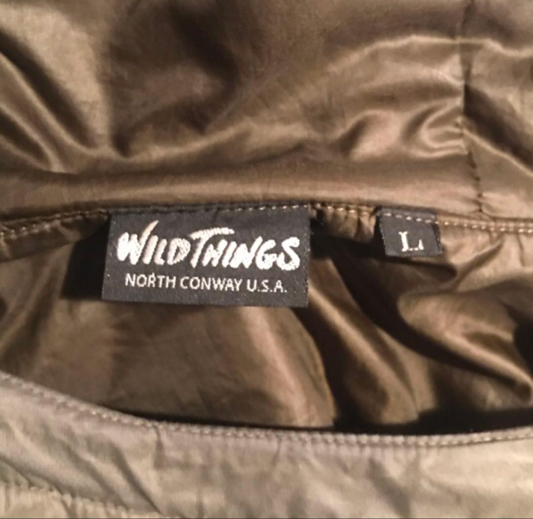 WildThings ワイルドシングス アノラックパーカー オリーブ　L