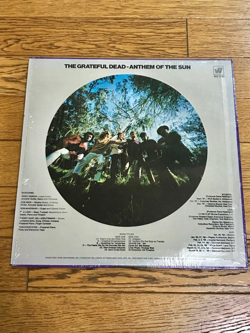 GRATEFUL DEAD「ANTHEM OF THE SUN」レコード中古