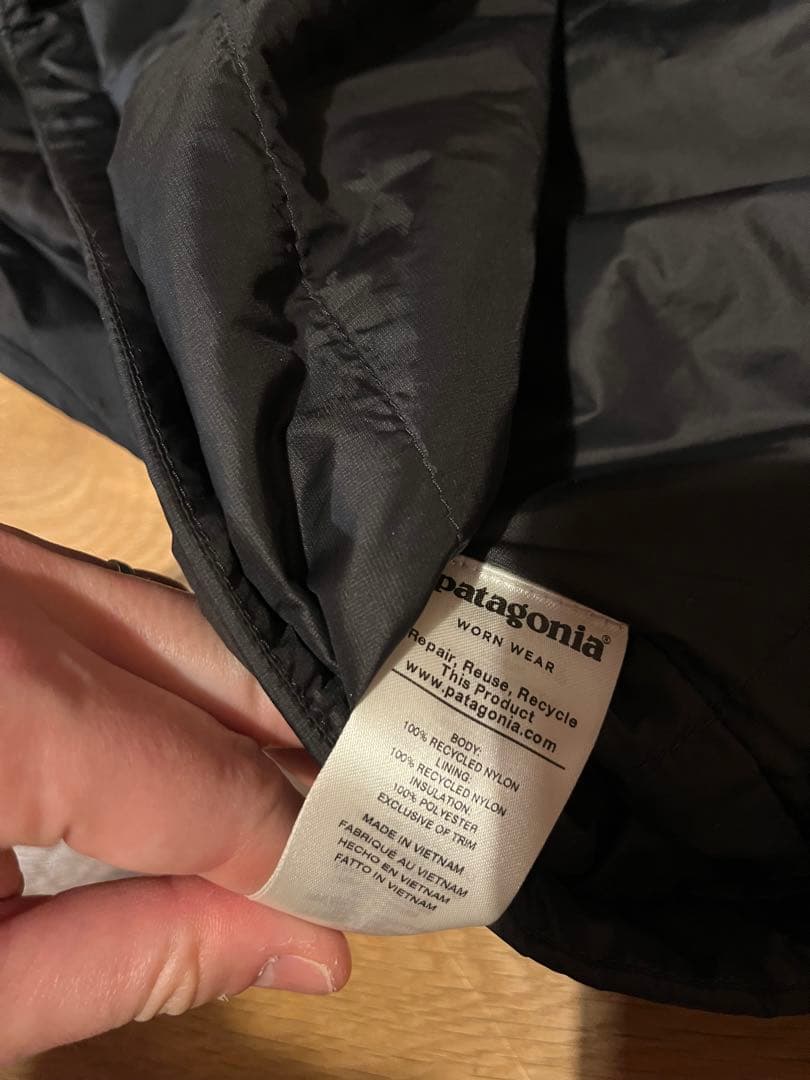 K*様 パタゴニア patagonia コーチジャケット 中綿 ブラック S