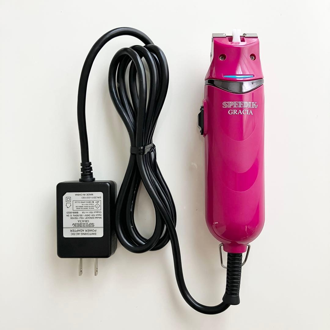 スピーディク GRACIA ペット用電気バリカン ローズ(刃なし本体のみ)