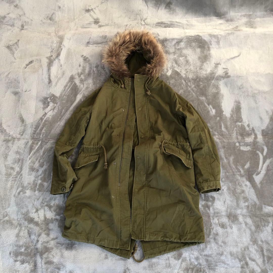 ユナイテッドアローズ　モッズコート　UNITED ARROWS オリーブ　36