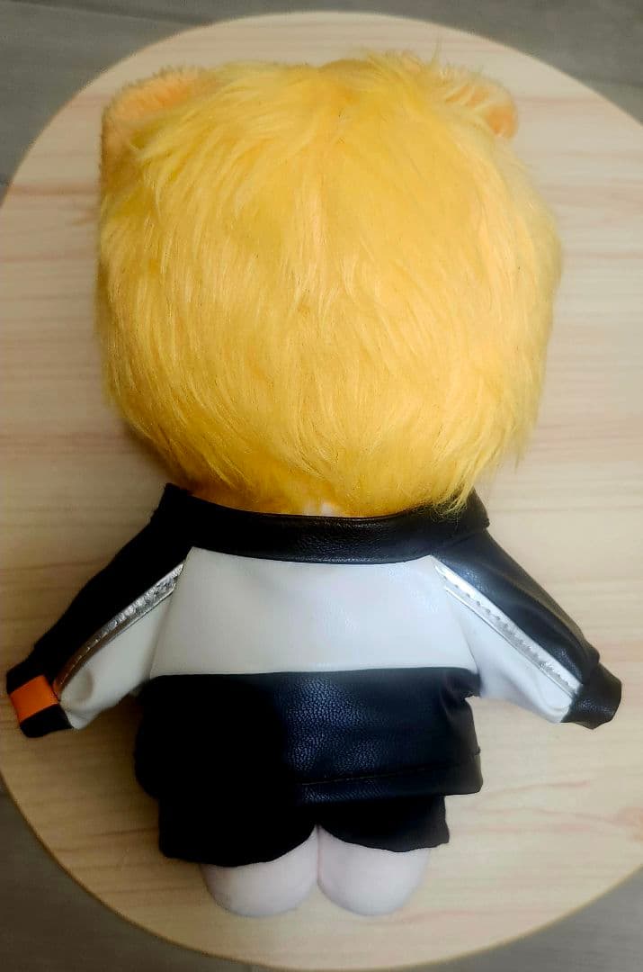 【美品】チェンソーマン デンジ 20cmぬいぐるみ スケルトン有り【服セット】