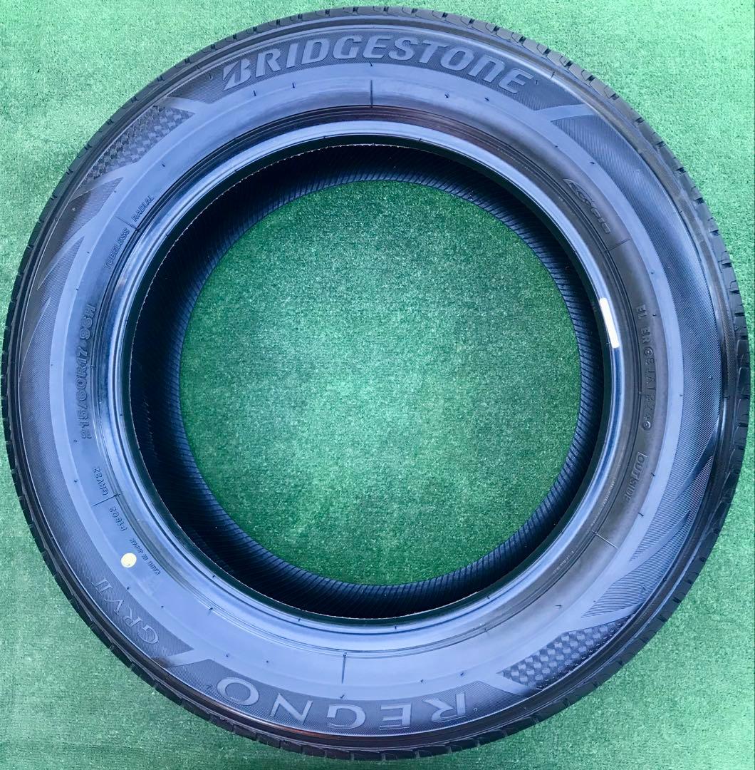 215/60 R17 BRIDGESTONE REGNOラジアルタイヤ2本