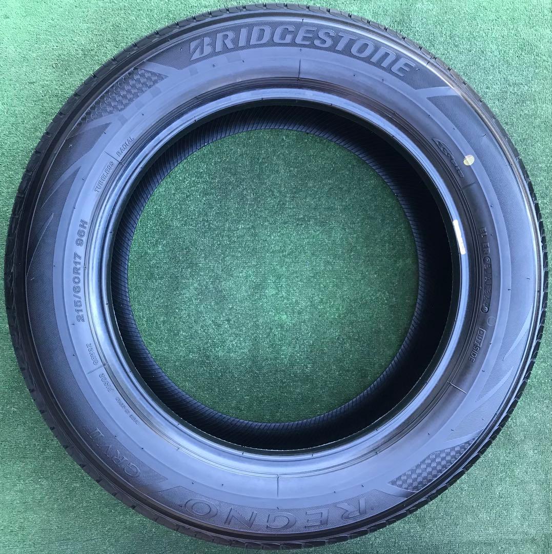215/60 R17 BRIDGESTONE REGNOラジアルタイヤ2本
