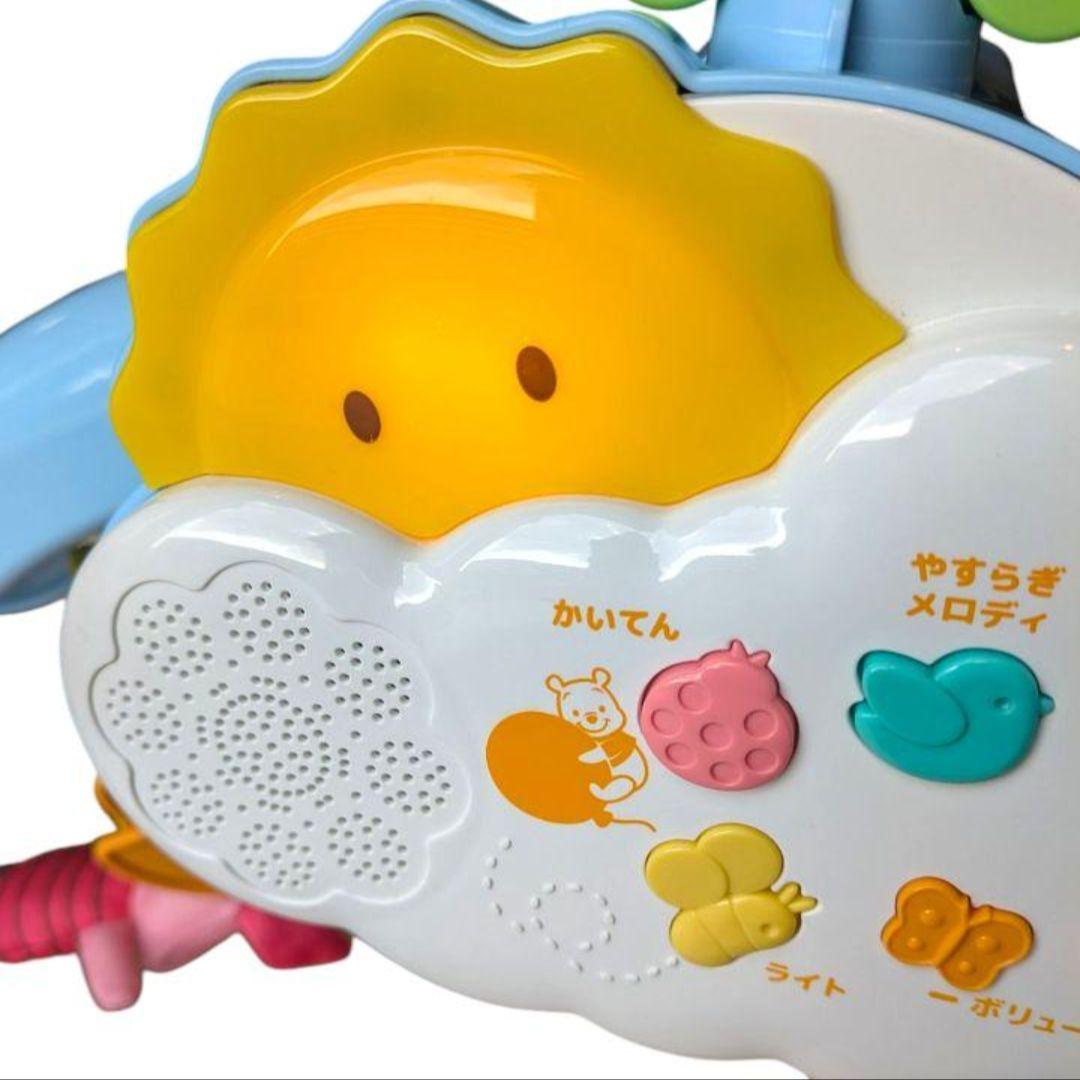 【完品】プーさん えらべる回転6wayジムにへんしんメリー