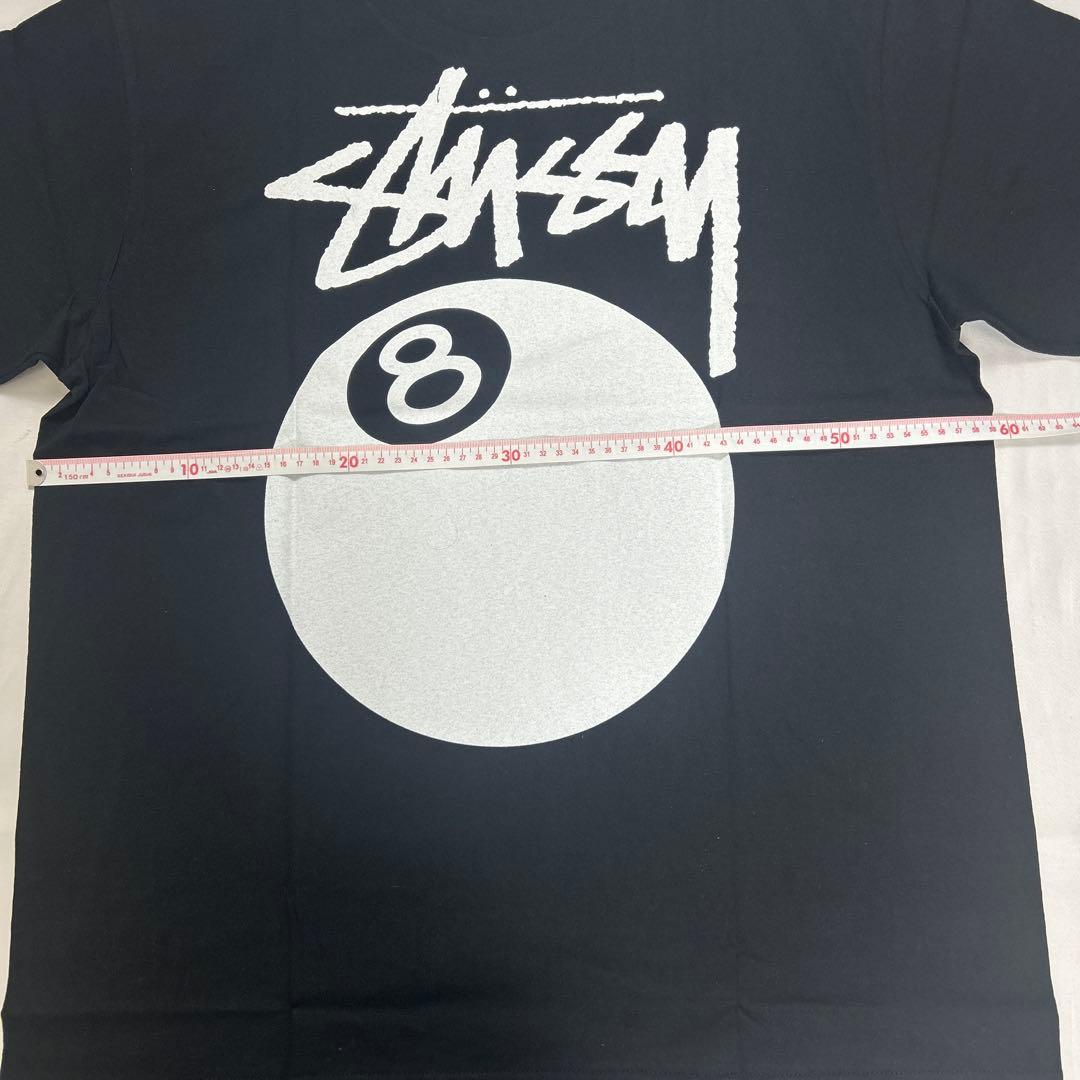Stussy 8ボール Tシャツ ブラックサイズＬ
