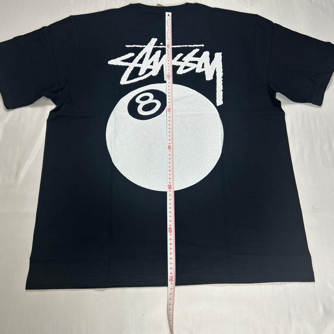 Stussy 8ボール Tシャツ ブラックサイズＬ