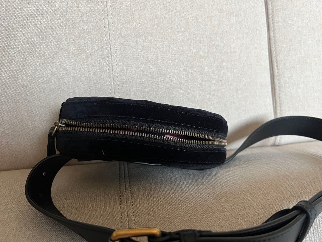 グッチ GUCCI ベルトバッグ ウエストバッグ GGマーモント美品