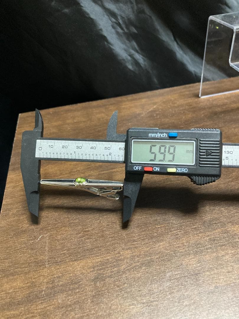 ダンヒル グリーン ペリドット ストーン ドーム カフス タイピン セット