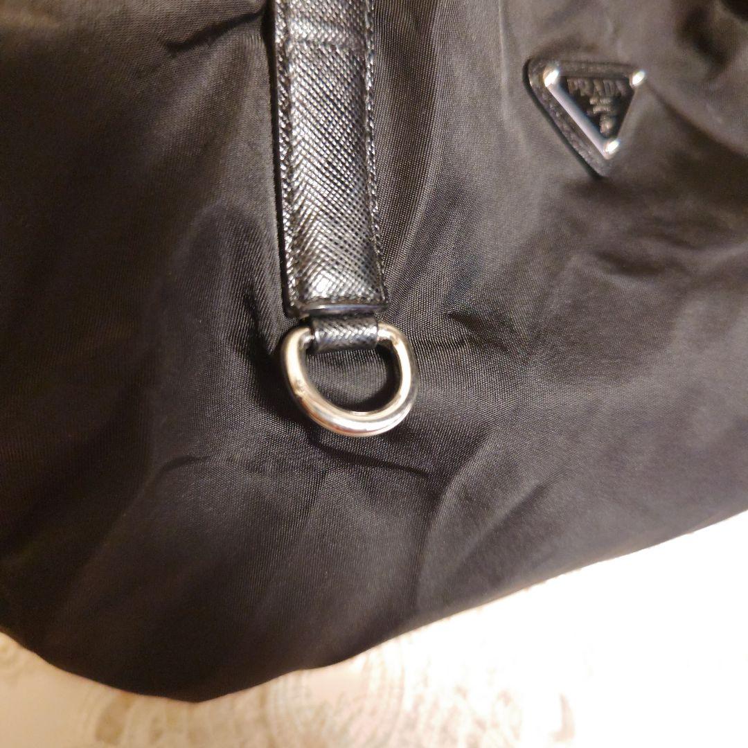 【カード付・値下げ】PRADA プラダ ミニボストン BR2394 ナイロン 黒