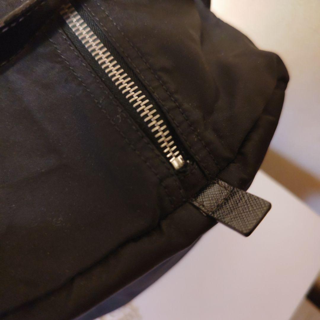 【カード付・値下げ】PRADA プラダ ミニボストン BR2394 ナイロン 黒