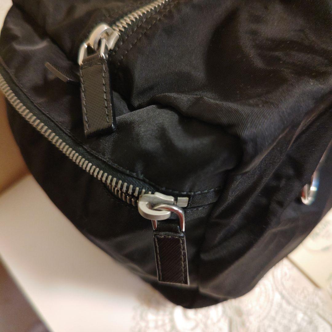 【カード付・値下げ】PRADA プラダ ミニボストン BR2394 ナイロン 黒