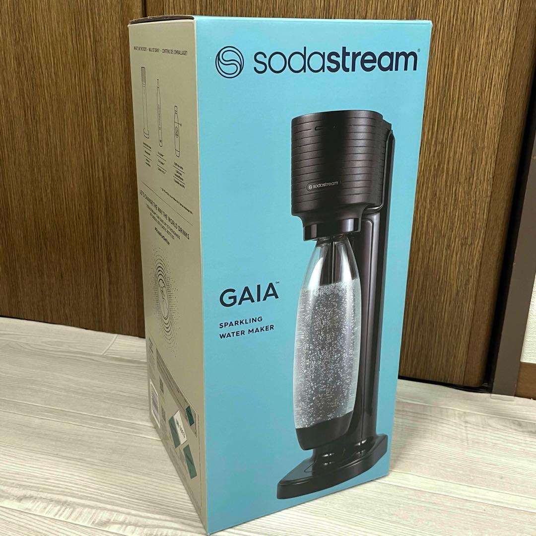 sodastreamソーダストリーム　ガイア　スターターキット　ブラック