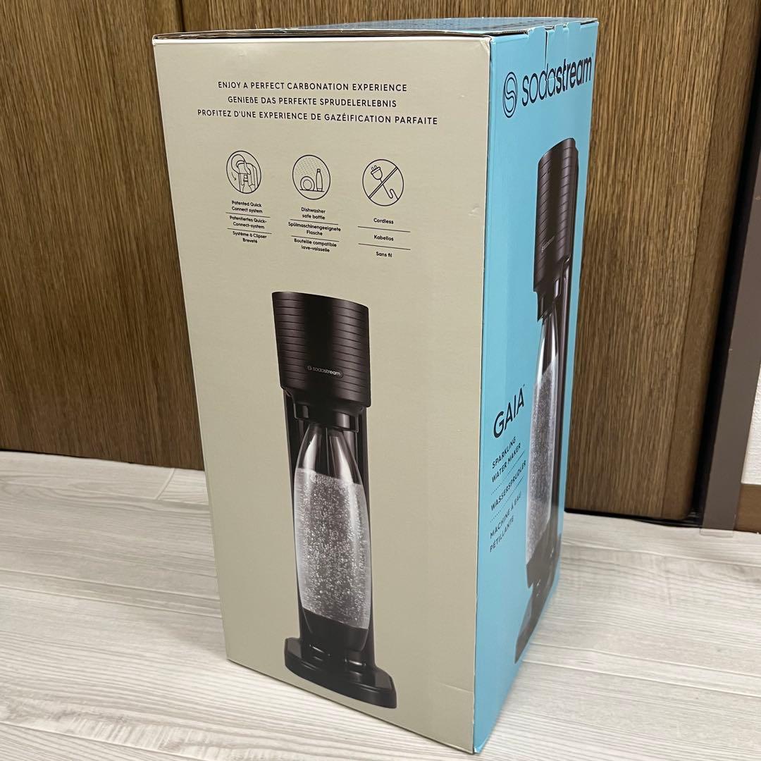 sodastreamソーダストリーム　ガイア　スターターキット　ブラック