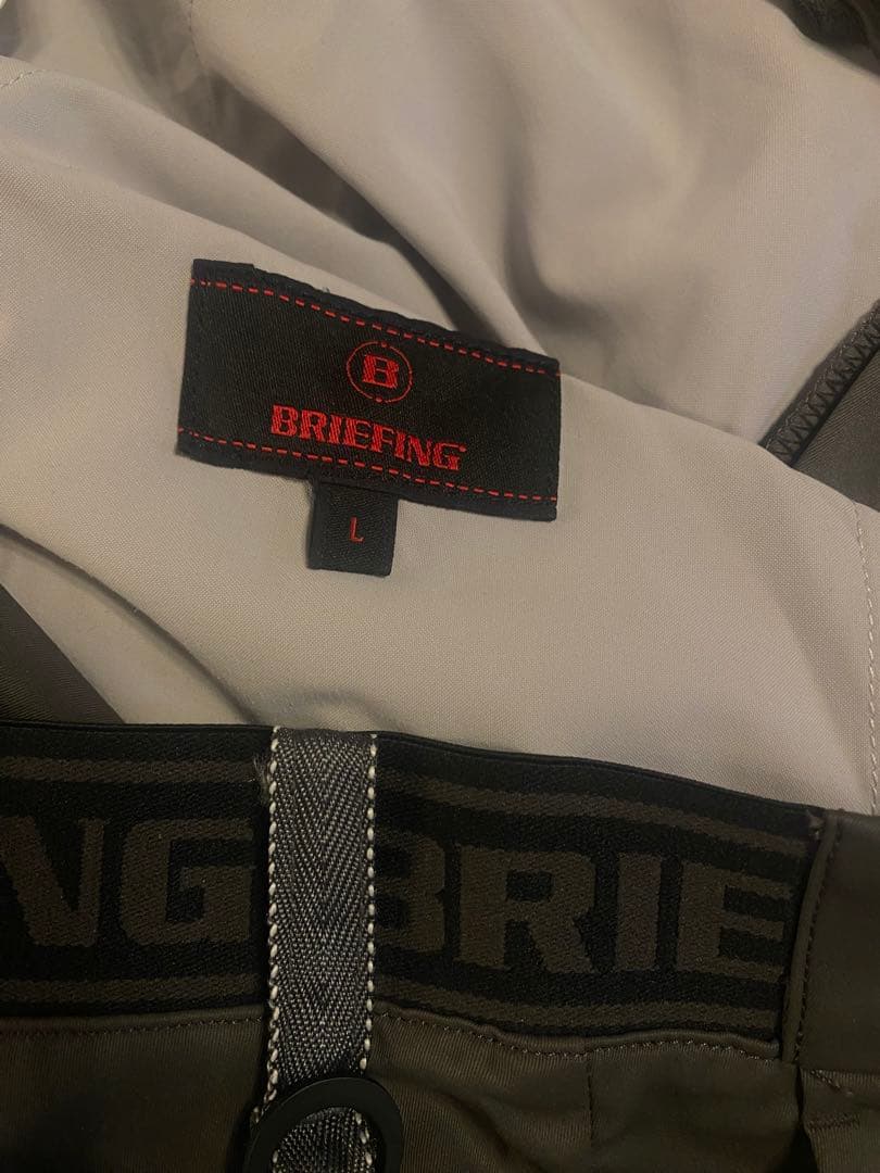 BRIEFING グレー パンツ
