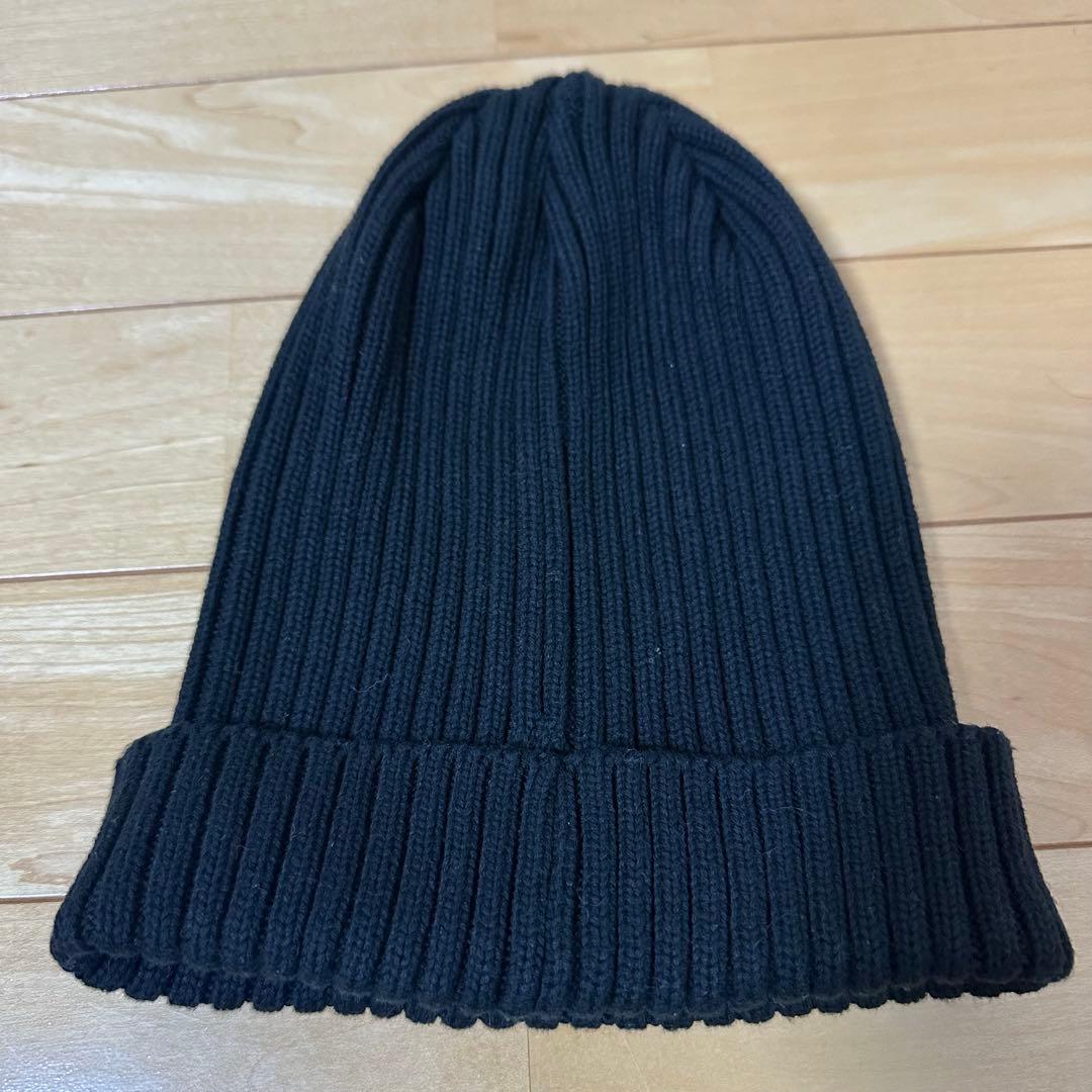 supreme コットンビーニー　中古　ブラック