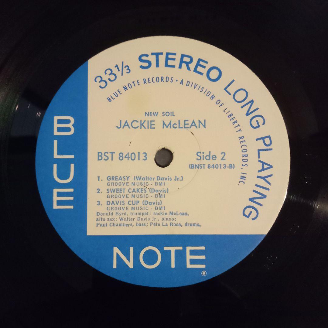 ジャッキー・マクリーン　ニュー・ソイル　US盤　RVG　リバティ　レコード