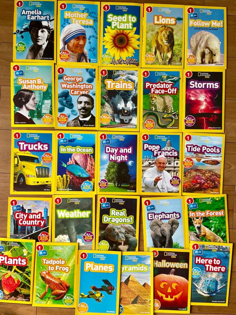 新品National Geographic Kids L1/46冊英語絵本　洋書