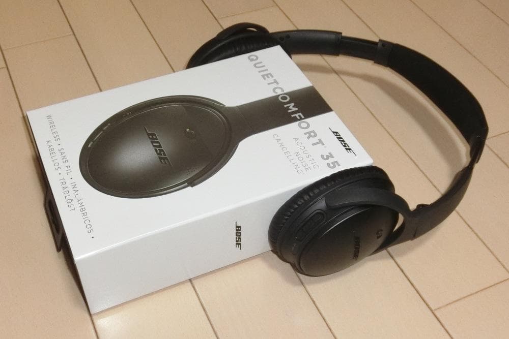 【BOSE ワイヤレスヘッドホン QuietComfort 35】