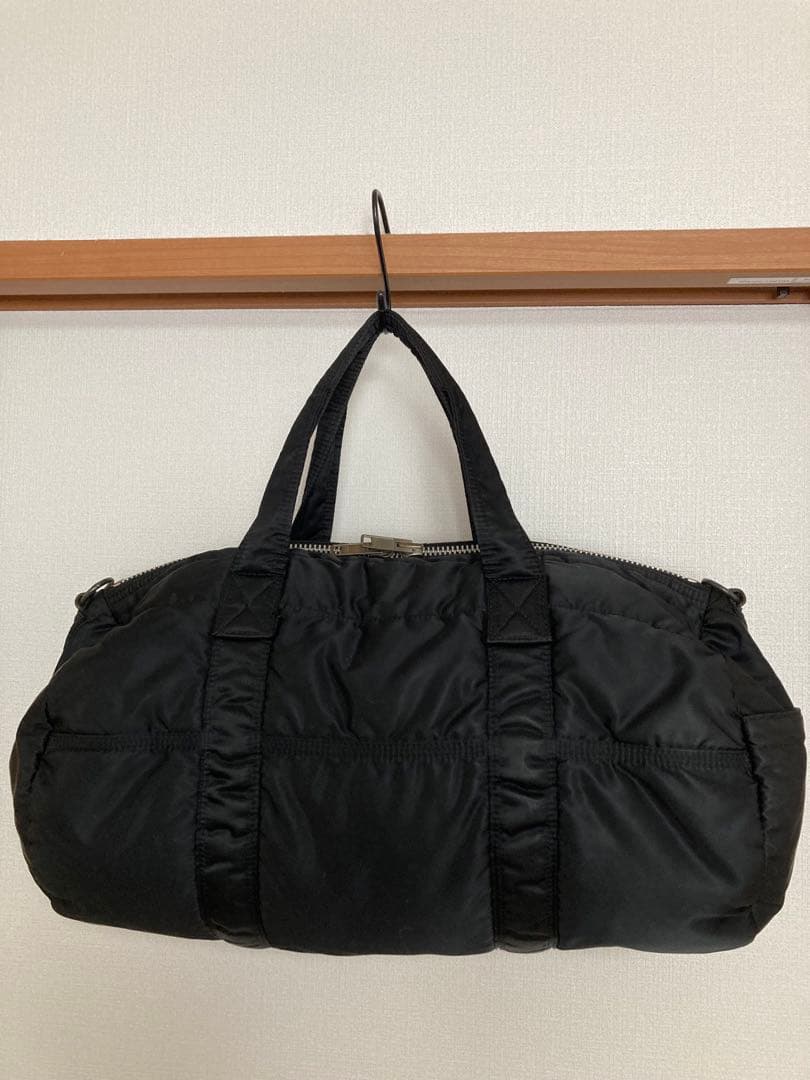 【美品】PORTER タンカーボストンバッグ ブラック 中型