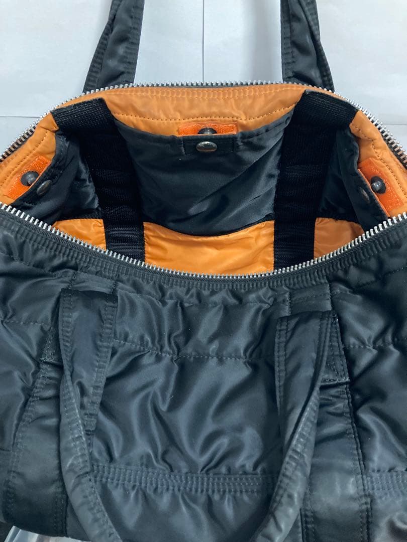 【美品】PORTER タンカーボストンバッグ ブラック 中型