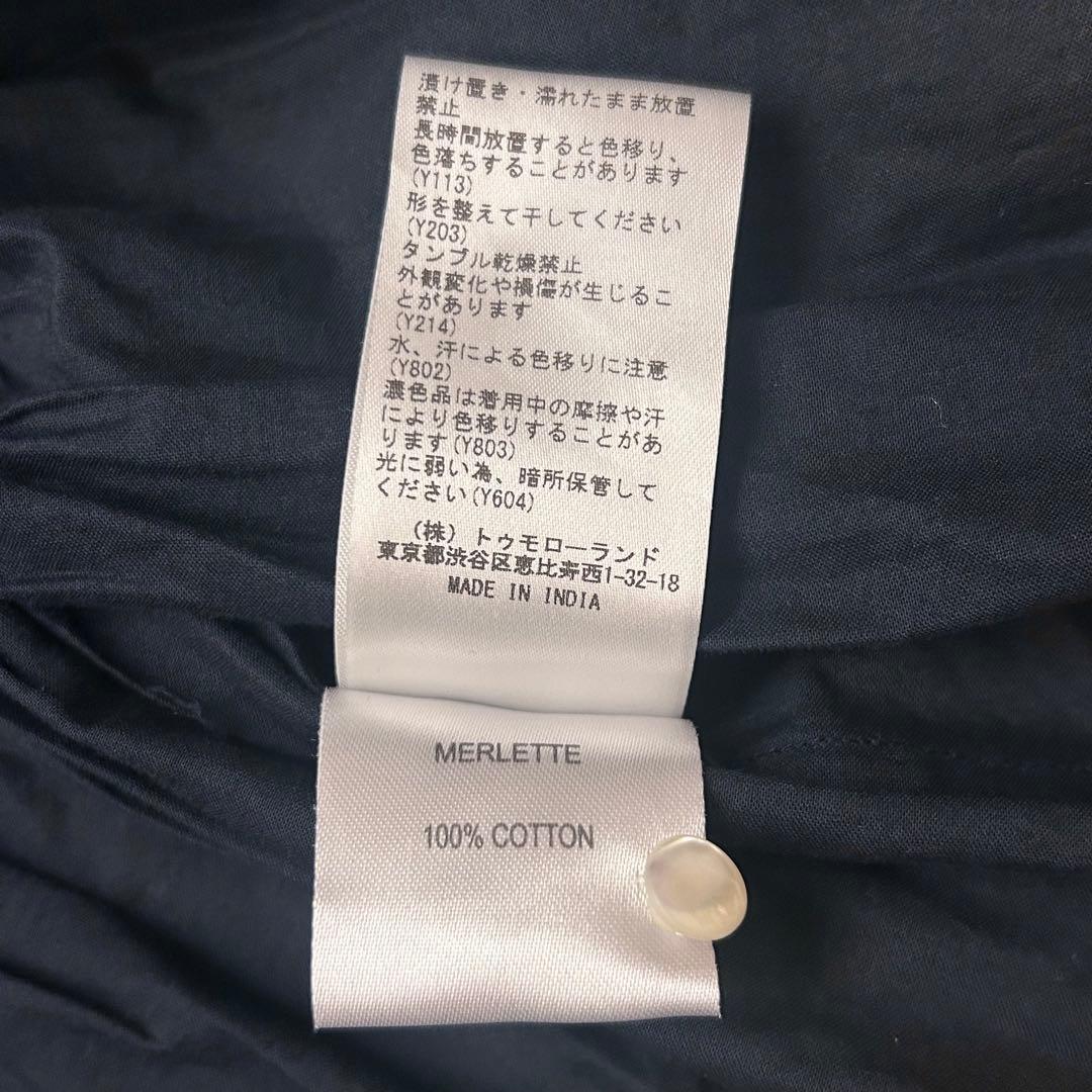 ✨トゥモローランド別注✨Merlette SOLIMAN DRESSワンピース紺