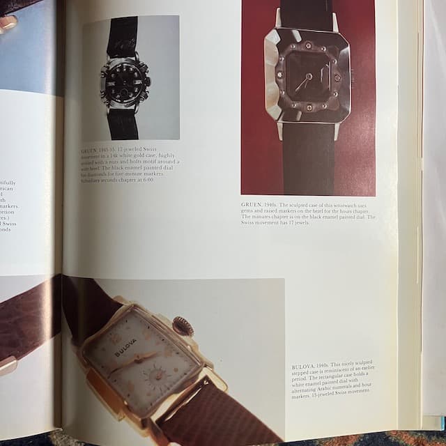 American Wristwatches 洋書 本 88年 40s 50s