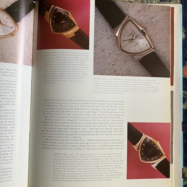 American Wristwatches 洋書 本 88年 40s 50s